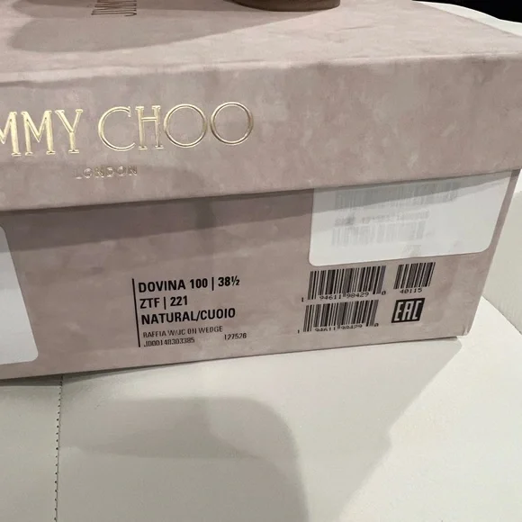 Jimmy choo Dovina 100 38.5 - Picture 4 of 8